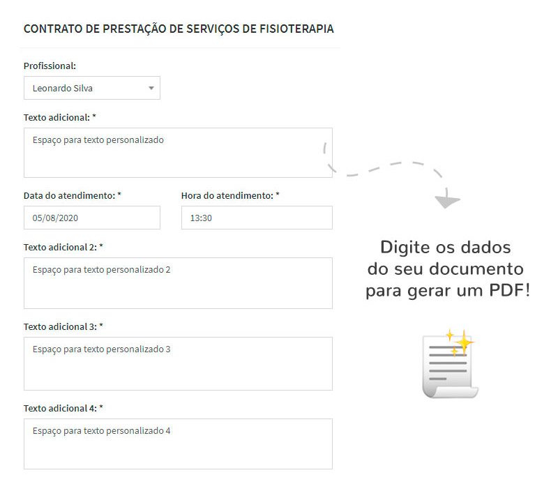 Emissão de recibos de pagamentos para clientes