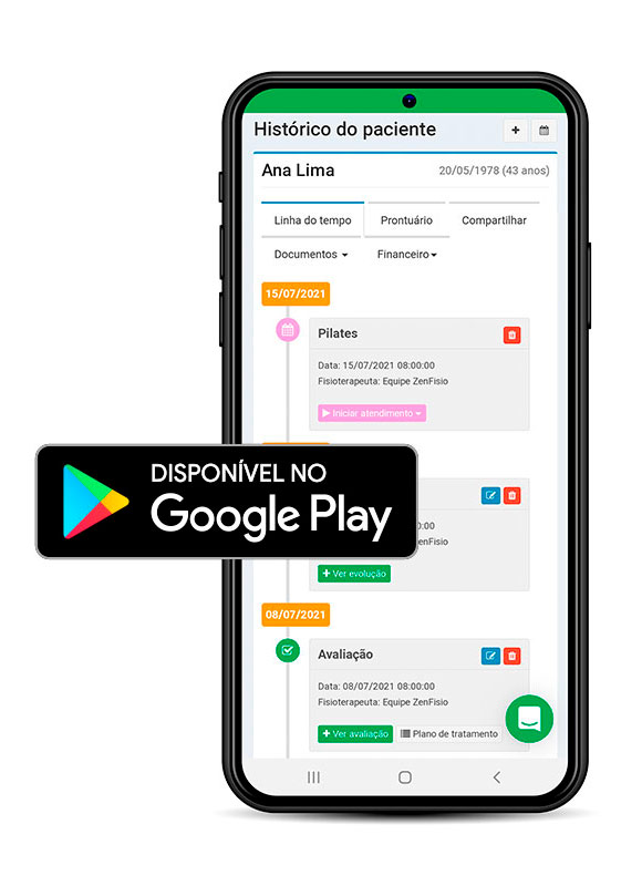 Aplicativo para iOS (iPhone e iPad) e para Android