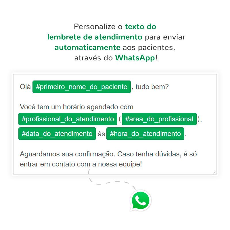 Enviamos lembretes automáticos via Whatsapp para confirmar consultas dos  pacientes. Sua rotina fica bem mais simples com a gente! Com a  integração, By App Health